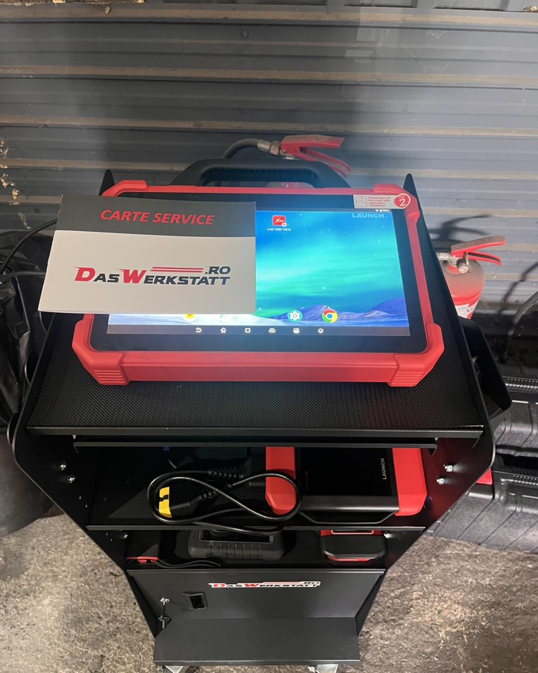 Diagnoză electronică auto profesională - Tester LAUNCH DasWerkstatt Brașov cu carte service