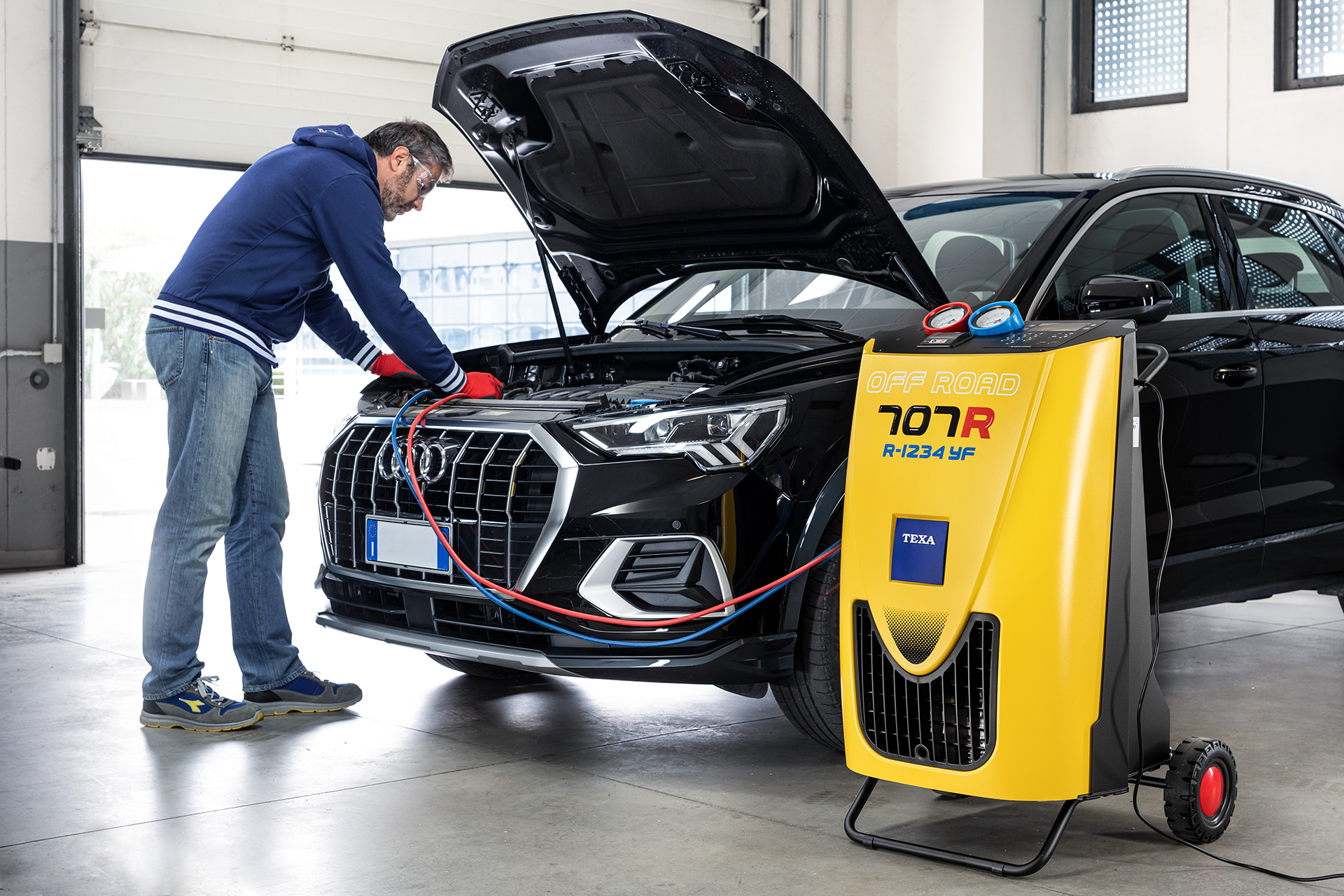 Climatizare auto Brașov - Încărcare freon și verificare instalație AC la DasWerkstatt